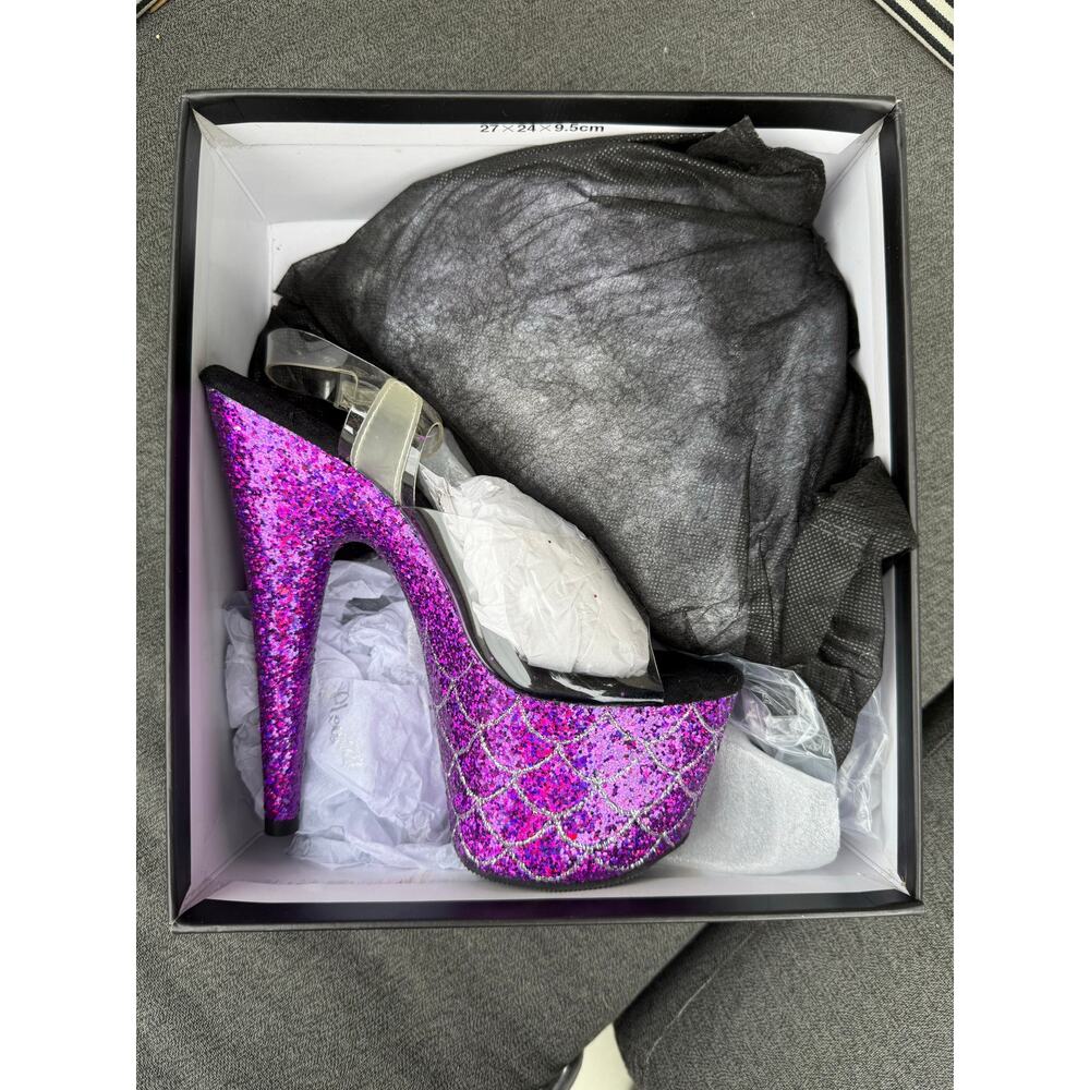 Pleaser mermaid platforms heels